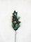 22 Inch Snowy Cedar Peppermint Spray with Red Berries for Christmas Decor-CS5014